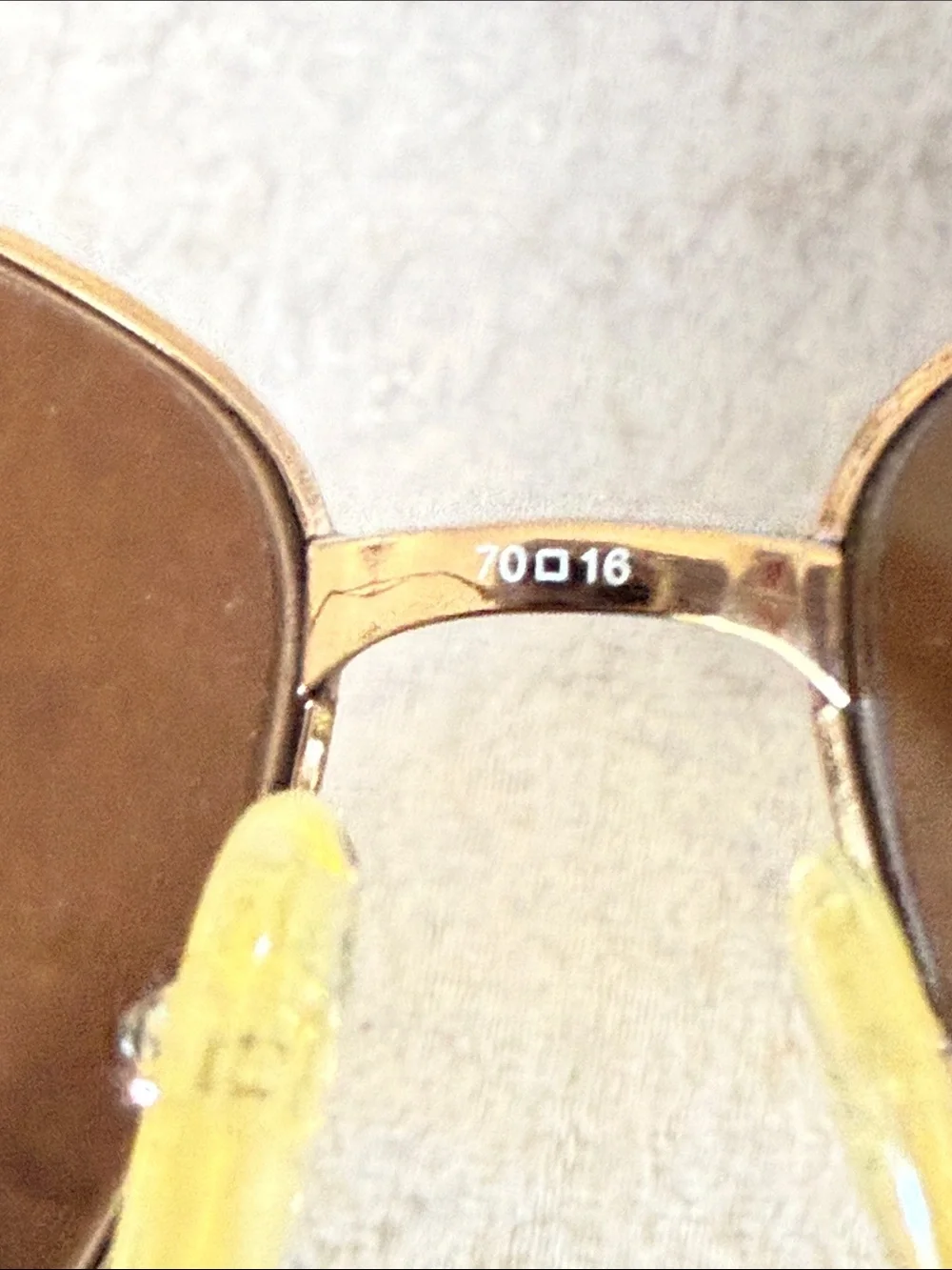 Fendi Brown Lensed Sunglasses with Gold-Tone Frame